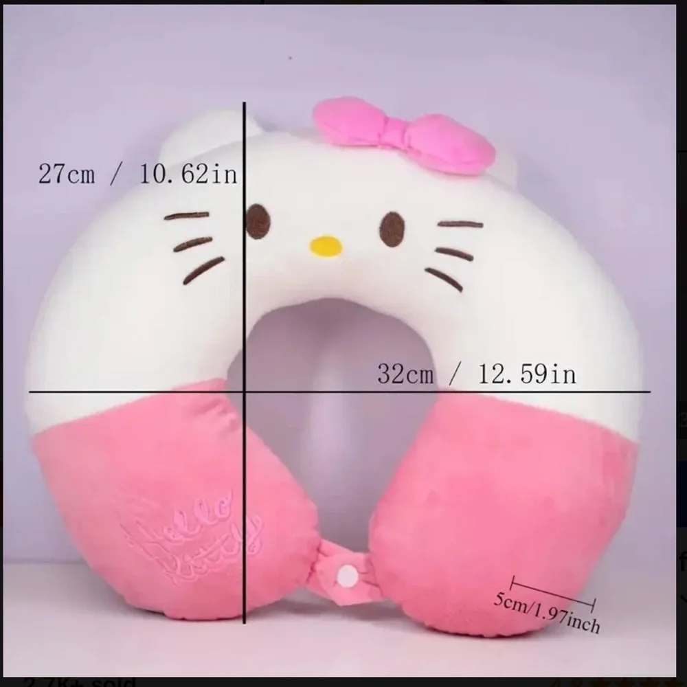 HELLO KITTY TRAVEL NECK PILLOW-NEW